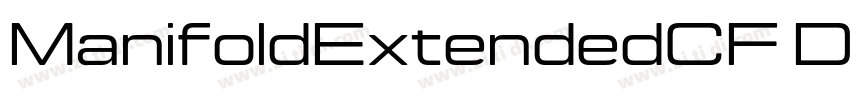 ManifoldExtendedCF D字体转换